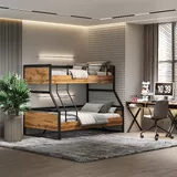 Кровать двухъярусная лофт Волстрит 120x90 Вотан