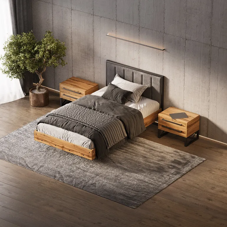 Кровать лофт Волстрит SOFT 120 | 318